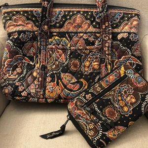Vera Bradley bag & matching Vera Bradley wallet